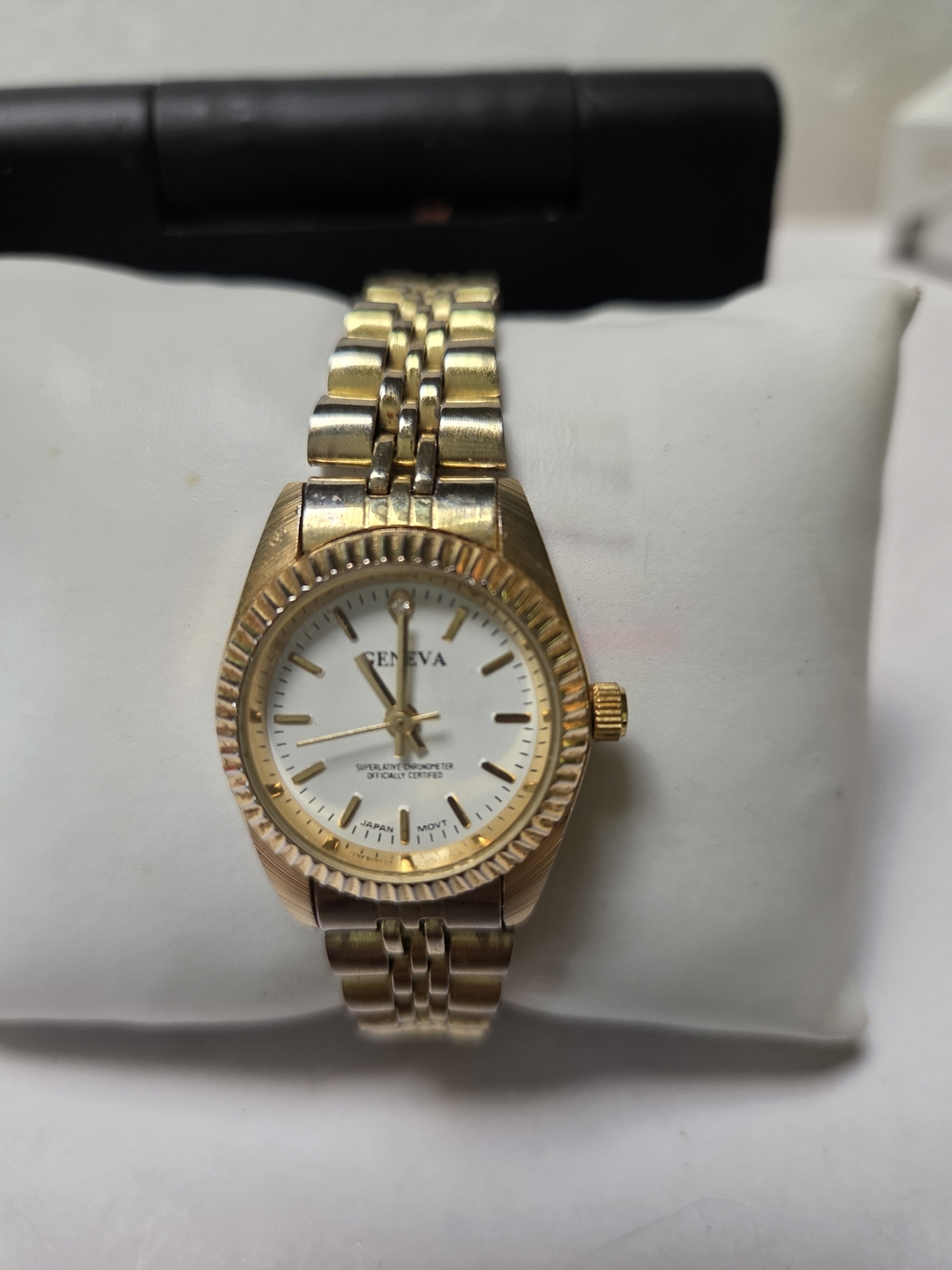 Geneva Women's Gold-Tone Classic Bracelet Watch - Gold